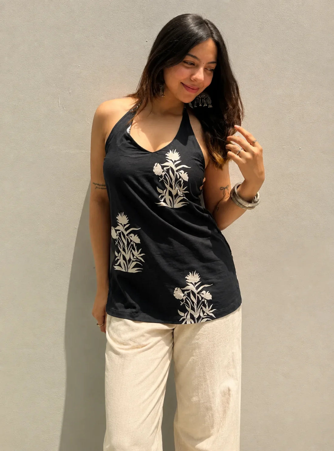 Ira Halter Neck Kurti