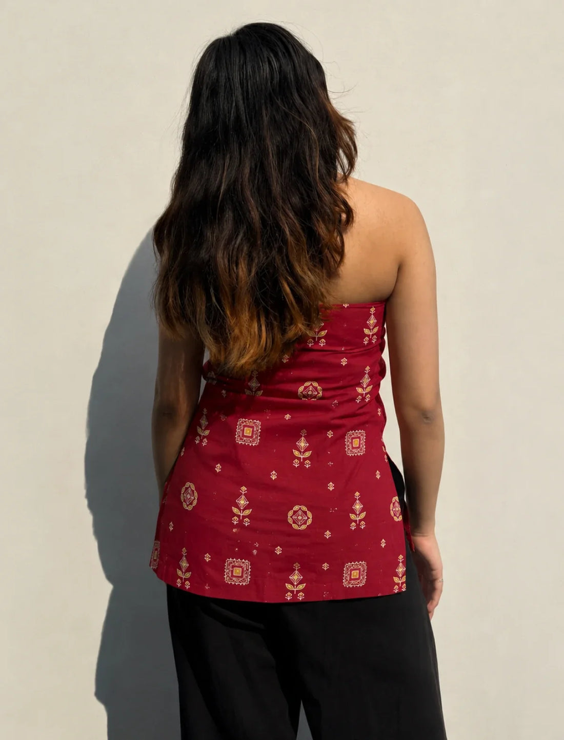 Avira Halter Neck Kurti