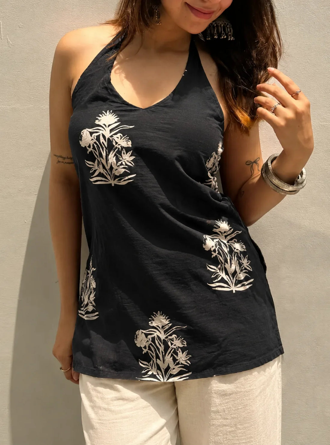 Ira Halter Neck Kurti