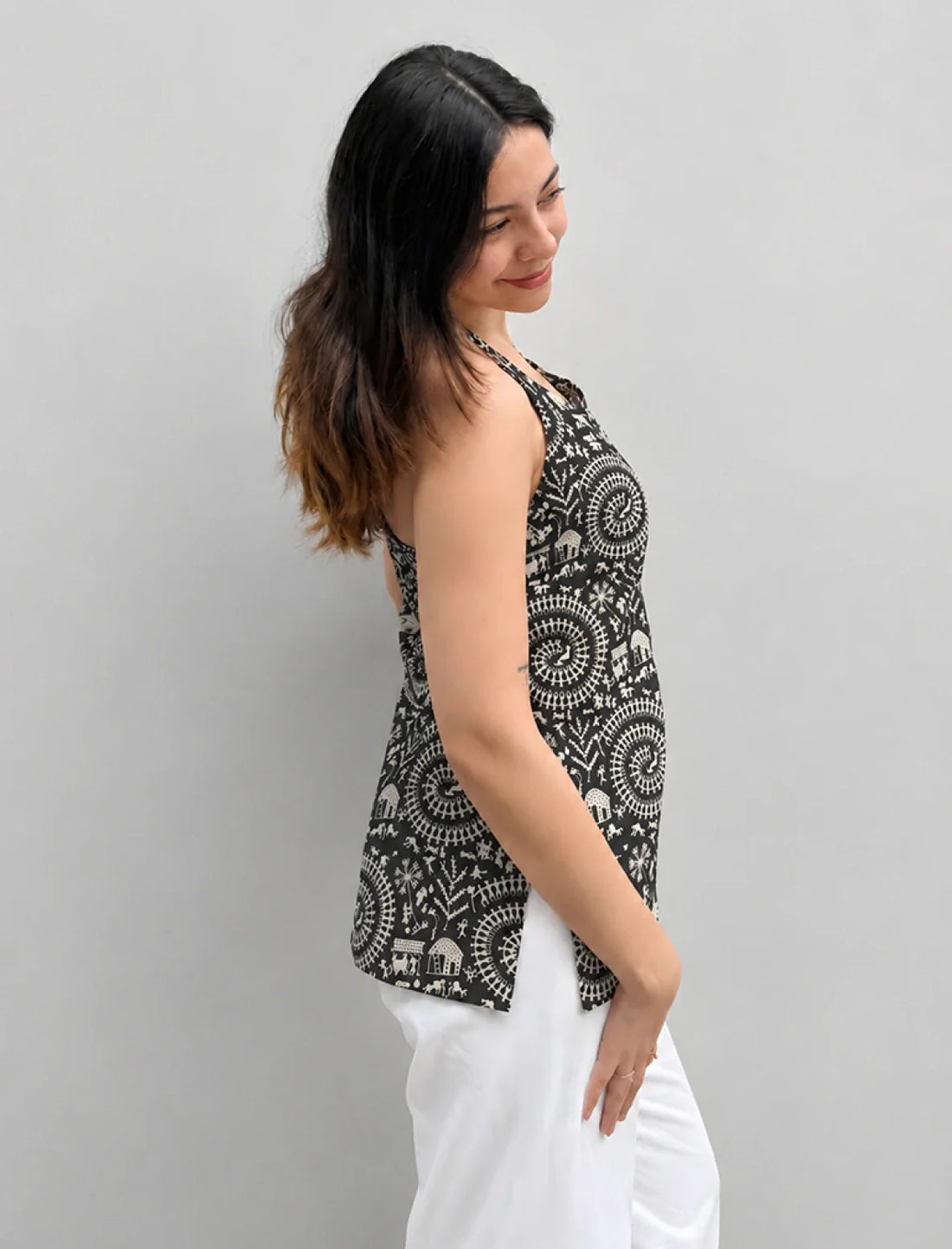 Ojasvi Halter Neck Kurti